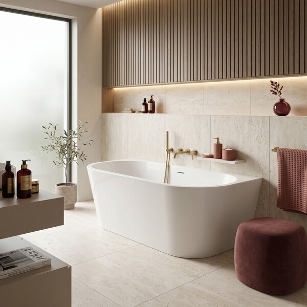 Vasca Bagno A Parete CAPRI 170cm