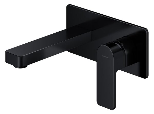 Omnires BARETTI BA7815BL Miscelatore incasso per lavabo, nero opaco