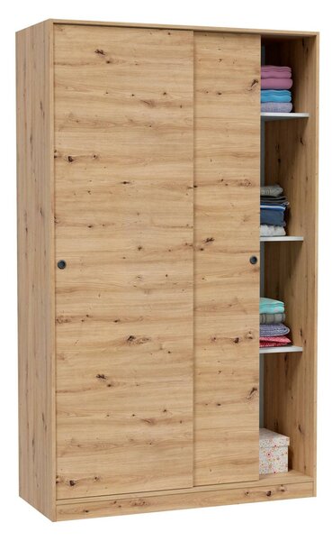 Guardaroba con ripiani regolabili legno 120x200h cm - Adrenalin