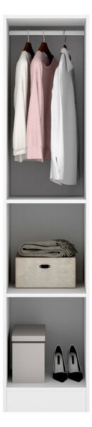 Guardaroba 1 anta\ bianco slim 40x184h cm - Nxy
