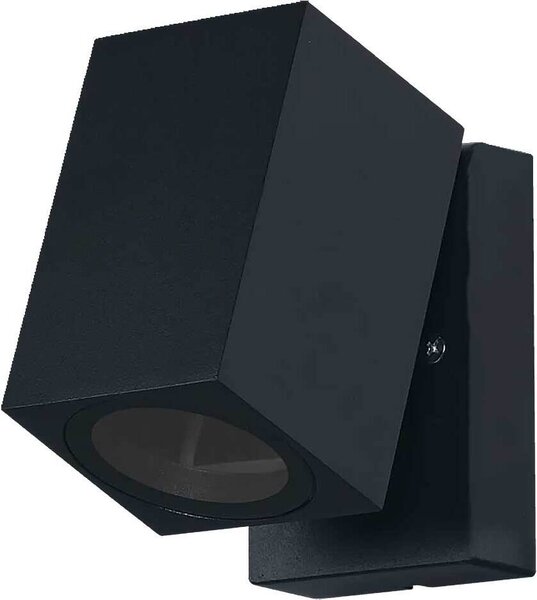 Ledvance lampada da parete per esterni Endura Cube nero IP44 max. 35W GU10 senza lampadina orientabile