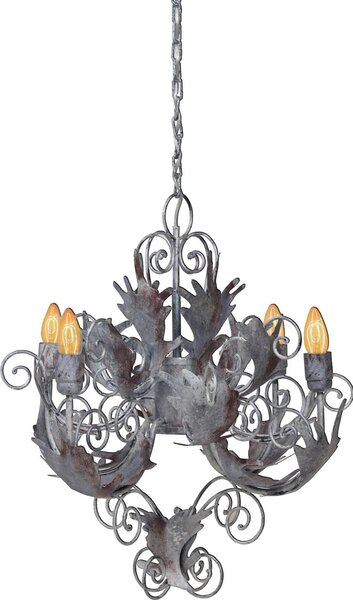 Lampada a sospensione / Lampadario Chandelier Small Argento
