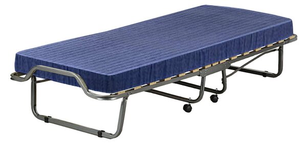 Letto singolo pieghevole 190x80cm blu - Antonietto