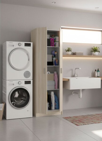 Armadio rovere salvaspazio 59x180h cm - Aragorn