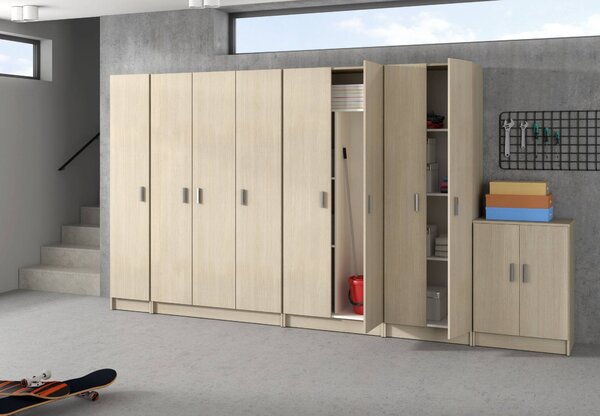 Armadio rovere salvaspazio 59x180h cm - Aragorn