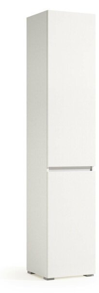 Armadio bianco portabiancheria 45x195h cm - Aro