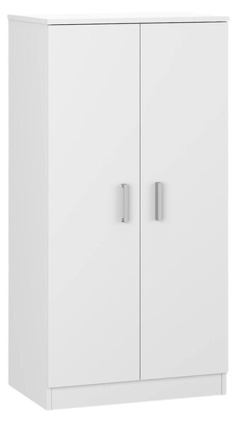 Armadio bianco ante battenti 55x108h cm - Akimera