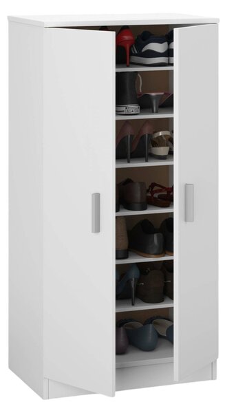 Armadio bianco ante battenti 55x108h cm - Akimera