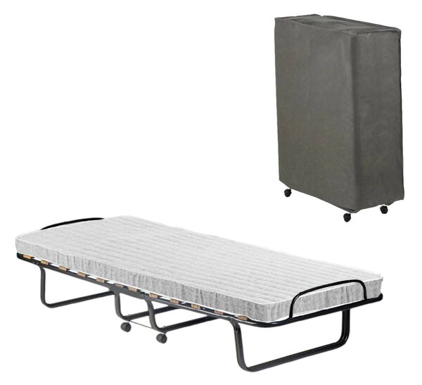 Letto singolo pieghevole 190x80cm bianco - Tellus