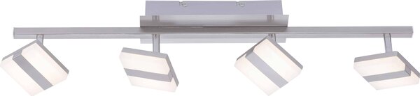 Plafoniera LED, dimmerabile, telecomando, app control, L 73 cm