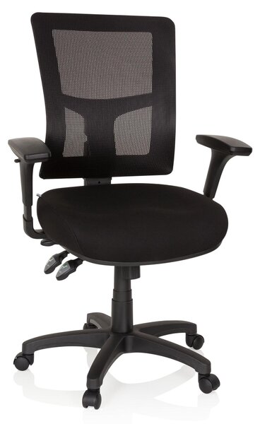 Sedia da ufficio Impact PRO, in rete, colore nero, con altezza regolabile
