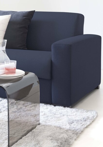 Divano letto contenitore blu 260x95cm - Allegria