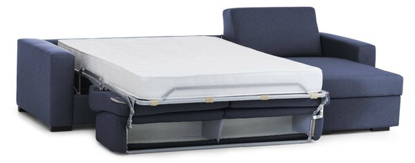 Divano letto contenitore blu 260x95cm - Allegria