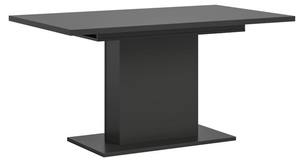 Base a colonna del tavolo da pranzo Motion 90x150/190cm con 1 inserto grigio