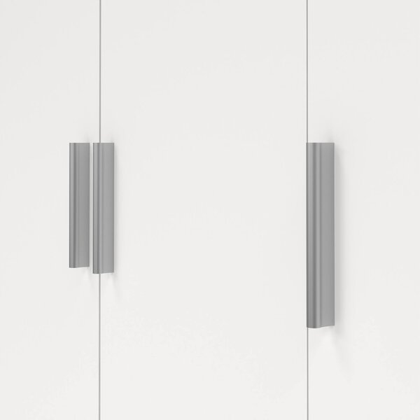 Guardaroba 3 ante bianco 118x200h cm - Albacore