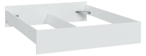 Letto matrimoniale bianco 196x166cm - Adia