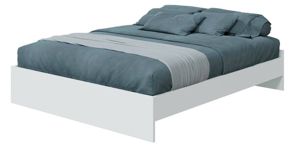 Letto matrimoniale bianco 196x166cm - Adia