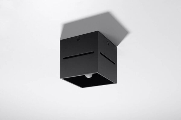 Plafoniera LOBO Black da soffitto Colore del corpo Nero