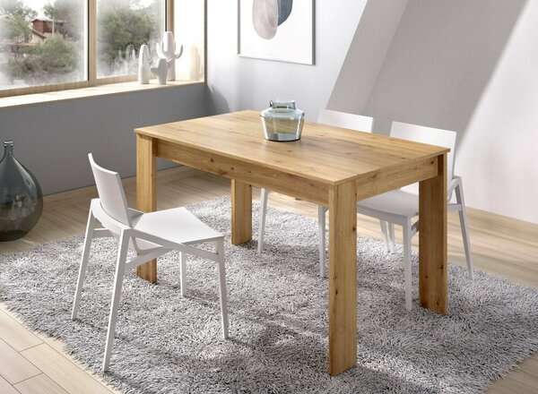 Tavolo legno rettangolare 6 posti 138x81cm - Alois