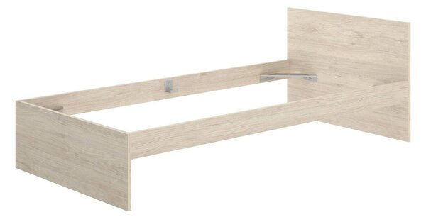 Letto singolo rovere 194x95cm adatto per materasso 90x190 cm - Haikui