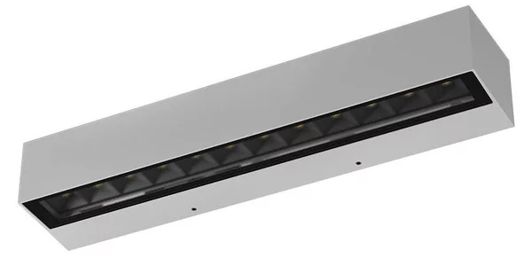 AROOS APPLIQUE DA ESTERNO L38 CM 3 COLORI IP65 LED 14,5W LUCE 2700K-3000K MONO EMISSIONE