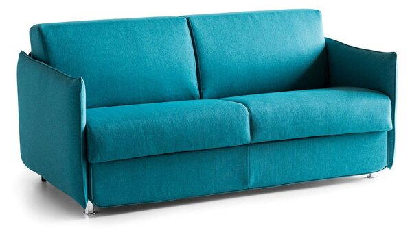 Divano letto classico azzurro 200x95cm - Cecina
