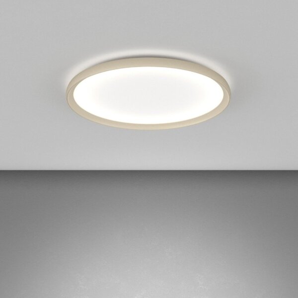 Plafoniera moderna top light plana 1221 50 led cct switch metallo acrilico - Top Light