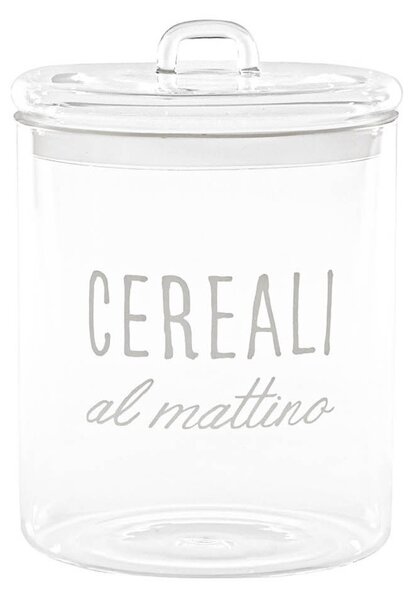 Simple Day Barattolo in vetro borosilicato Cereali al Mattino ø15 cm