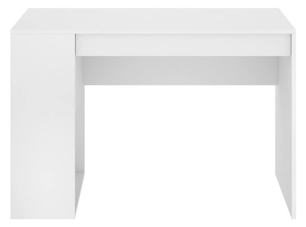 Scrivania lineare bianca 115x50cm con 1 cassetto - Arianella