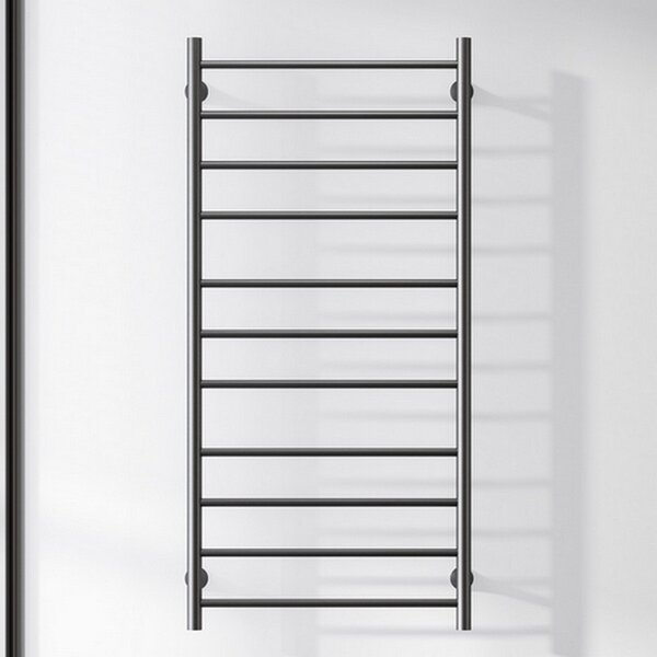 Kamalu termoarredo scaldasalviette elettrico colore gun metal | kam-tr100gm kam-tr100gm