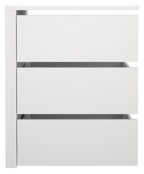 Cassettiera moderna bianca 57x69h cm - Giacarta