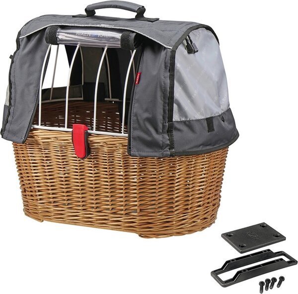 Klickfix cane shopper Cestino per cani Plus marrone, 45x52x36cm, GTA