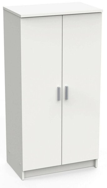 Scarpiera classica 2 ante bianca opaca 54x108h cm - Abram