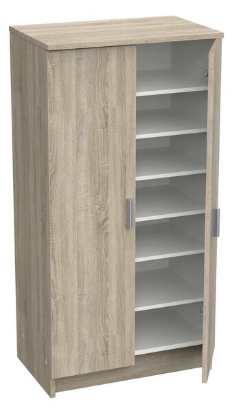 Scarpiera basic 2 ante rovere 54x108h cm - Abram