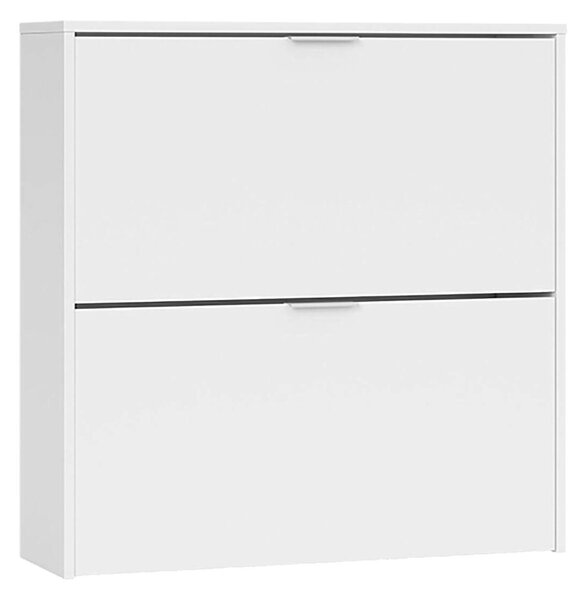 Scarpiera minimal 2 ante bianca 75x76h cm - Anakin