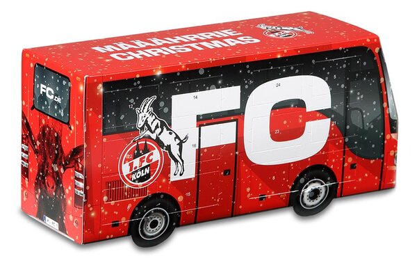 1. Calendario dell'Avvento FC Köln "Team Bus" 3D