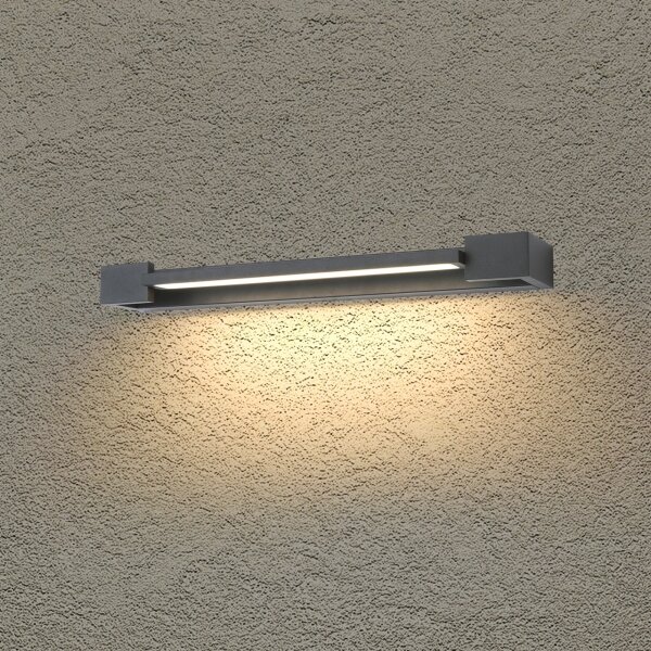 Brilagi - Lampada a parete LED per esterni AQUA LINE LED/12W/230V 45 cm IP44 antracite CRI 90