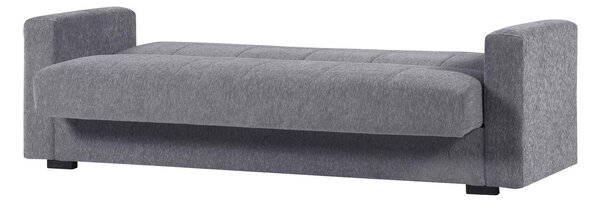 Divano letto 3 posti grigio 212x80cm - Ambrogino