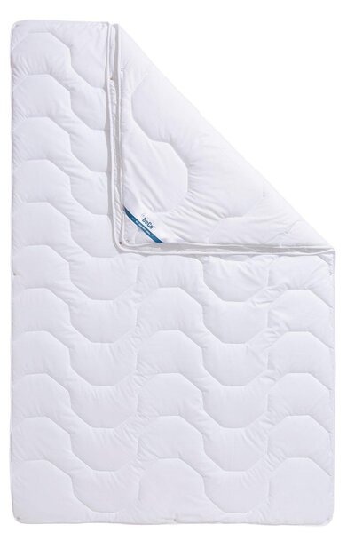 Piumino quattro stagioni BeCo Antibac, 135 x 200 cm, "buono" dall'ente di controllo tecnico SÜD, ideale per chi soffre di allergia alla polvere domestica e per chi è attento all'igiene