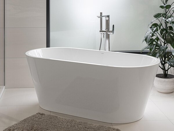 Vasca Crea Oval 160x75 lucida : Bianco lucido