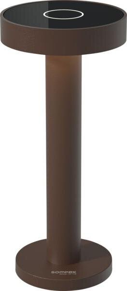 Lampada da tavolo SOMPEX Boro, altezza: 220 mm, ø: 90 mm, alluminio ossidato