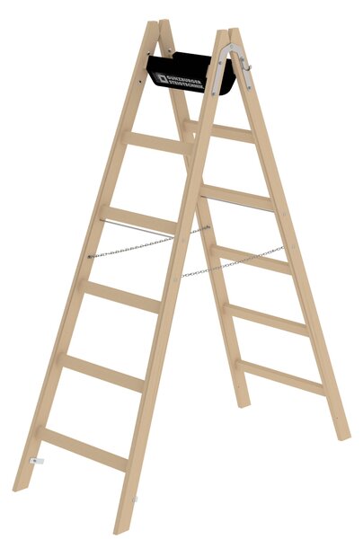 Scaletta in legno 2x6 pioli