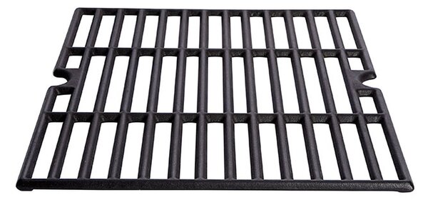 ALL'GRILL Griglia in ghisa 23,5 x 42 cm - per barbecue a gas ELEGANCE