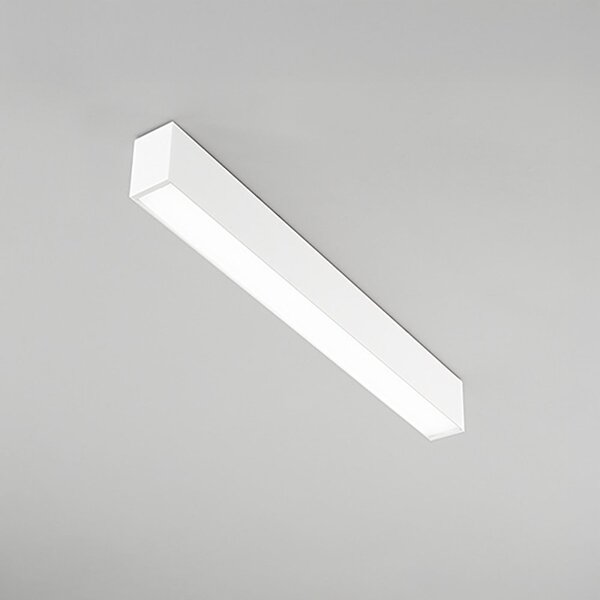 Plafoniera moderna perenz grid 8462 b ct led cct metallo bianco - Perenz