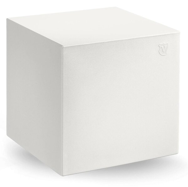 Pouf BLOK in polietilene 40x40xh40 cm Interne 36X36 cm Ideale per un ambiente esterno ed interno