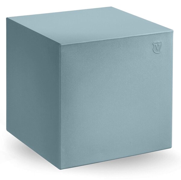 Pouf BLOK in polietilene 40x40xh40 cm Interne 36X36 cm Ideale per un ambiente esterno ed interno Zeffiro