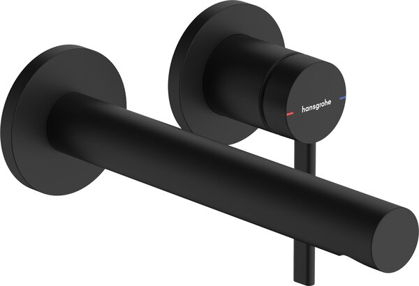 Hansgrohe Zesis S Mitigeur monocommandé pour lavabo encastré, montage mural, bec 194mm, 74750670, 74750670