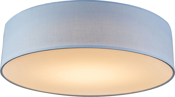 Lampada da soffitto blu da 40 cm con LED Drum LED