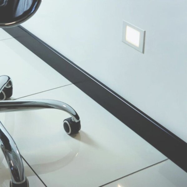 Segnapasso moderno sovil spina 98190 led 3000k ip65 alluminio 503 - Sovil Illuminazione