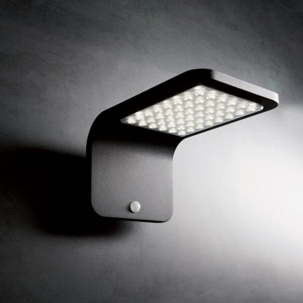 Applique solare sovil street 99167 06 led ip54 batteria termoplastica - Sovil Illuminazione